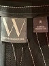 Worthington Stripes Black Dress Pants Size 16 - photo 4