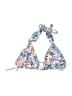 Unbranded Print Blue Swimsuit Top Size L - photo 1