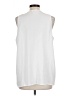 Pleione 100% Polyester White Sleeveless Blouse Size L - photo 2