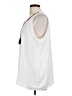 Pleione 100% Polyester White Sleeveless Blouse Size L - photo 5