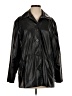 Zara 100% Polyurethane Black Faux Leather Jacket Size XS - photo 1