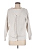 Qualfort 100% Cotton Ivory Cardigan Size M - photo 1