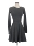 Forever 21 Solid Gray Casual Dress Size S - photo 1