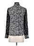 Floreat 100% Rayon Floral Black Long Sleeve Blouse Size 2 - photo 2