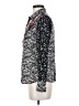 Floreat 100% Rayon Floral Black Long Sleeve Blouse Size 2 - photo 5