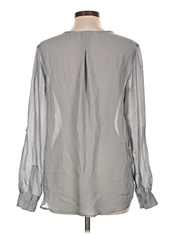 Ann Taylor LOFT Long Sleeve Blouse (view 2)
