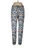 Veronica M. Print Blue Casual Pants Size L - photo 1