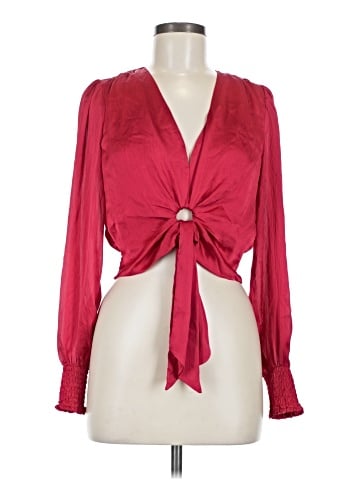 Bebe Long Sleeve Blouse (view 1)