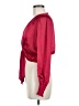 Bebe 100% Polyester Burgundy Long Sleeve Blouse Size 6 - photo 5