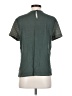 Joe Fresh Green Short Sleeve Top Size S - photo 2