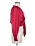 Bebe 100% Polyester Burgundy Long Sleeve Blouse Size 6 - photo 4