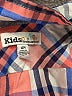 Kids Headquarters Plaid Orange Short Sleeve Button-Down Shirt 9-12 MO / 12 MO - photo 3