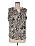Notations Ivory Sleeveless Blouse Size M - photo 1