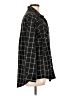 Blush Plaid Black Long Sleeve Button-Down Shirt Size L - photo 4