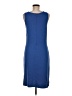 St. John Collection Blue Casual Dress Size 8 - photo 2