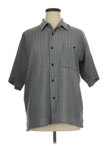 Assorted Brands Short Sleeve Button-Down Shirt (view 1)