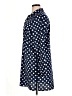 Vila 100% Polyester Polka Dots Blue Casual Dress Size XL - photo 5
