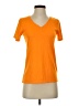 Nike 100% Polyester Orange Short Sleeve T-Shirt Size S - photo 1