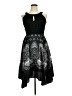 Melrose Graphic Black Cocktail Dress Size 14 - photo 1