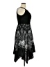 Melrose Graphic Black Cocktail Dress Size 14 - photo 4