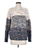 La Fee Verte Tweed Silver Pullover Sweater Size S - photo 1