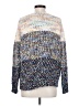 La Fee Verte Tweed Silver Pullover Sweater Size S - photo 2