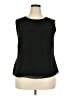 Adrianna Papell 100% Polyester Black Sleeveless Blouse Size 2X - photo 1