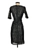 Reiss Tweed Black Cocktail Dress Size 4 - photo 2