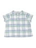 Bonpoint Green Short Sleeve Button-Down Shirt 3-6 MO / 6 MO - photo 1