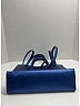 Telfar 100% Polyurethane Solid Blue Vegan Leather Medium Shopping Bag One size - photo 4
