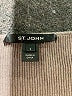 St. John Brown Sleeveless Top Size L - photo 7