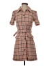 & Other Stories Plaid Brown Casual Dress Size 2 - photo 1