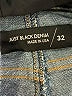 Just Black Blue Denim Shorts Size 32 waist - photo 3