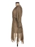 C.O.C. 100% Polyester Tan Cocktail Dress Size M (estimated) - photo 5