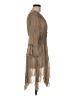C.O.C. 100% Polyester Tan Cocktail Dress Size M (estimated) - photo 4