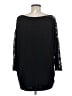 Loveappella Black 3/4 Sleeve Top Size L - photo 2