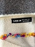 Shein Polka Dots White Pullover Sweater Size 6 - photo 8
