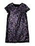Gap 100% Polyester Stars Purple Dress Size 2XL (kids) - photo 1