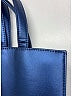 Telfar 100% Polyurethane Solid Blue Vegan Leather Medium Shopping Bag One size - photo 11