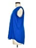 Pleione 100% Polyester Blue Short Sleeve Top Size M - photo 5