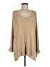 Wishlist Metallic Tan Pullover Sweater Size Med - Lg - photo 1
