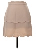 Club Monaco 100% Polyester Solid Tan Formal Skirt Size 00 - photo 1