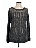 Mossimo Supply Co. Metallic Black Pullover Sweater Size L - photo 1
