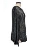 Mossimo Supply Co. Metallic Black Pullover Sweater Size L - photo 4