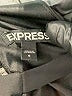 Express 100% Polyester Solid Black Cocktail Dress Size 6 - photo 7