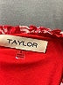 Taylor 100% Polyester Red Casual Dress Size 4 - photo 6