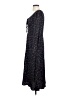 L.K. Bennett 100% Polyester Hearts Black Casual Dress Size 4 - photo 5