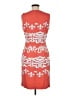 J. McLaughlin Graphic Orange Cocktail Dress Size M - photo 2