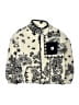 Assorted Brands 100% Polyester Print Ivory Track Jacket Size 10 - photo 1