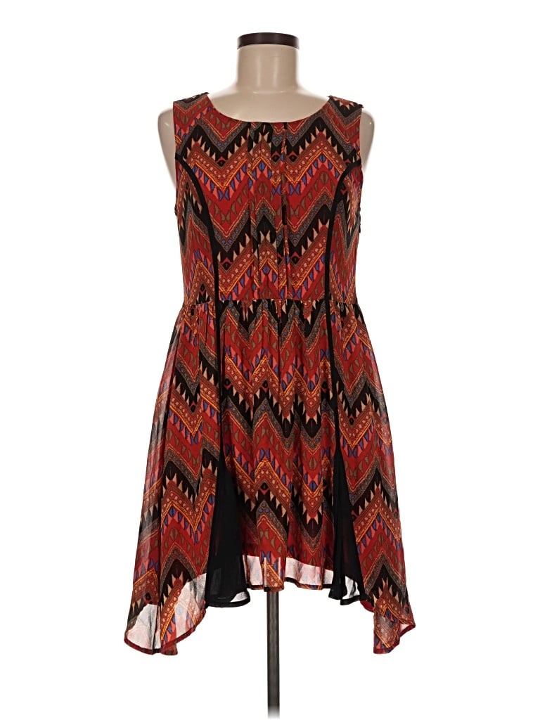 Pre-owned Esley Casual Dress In Red